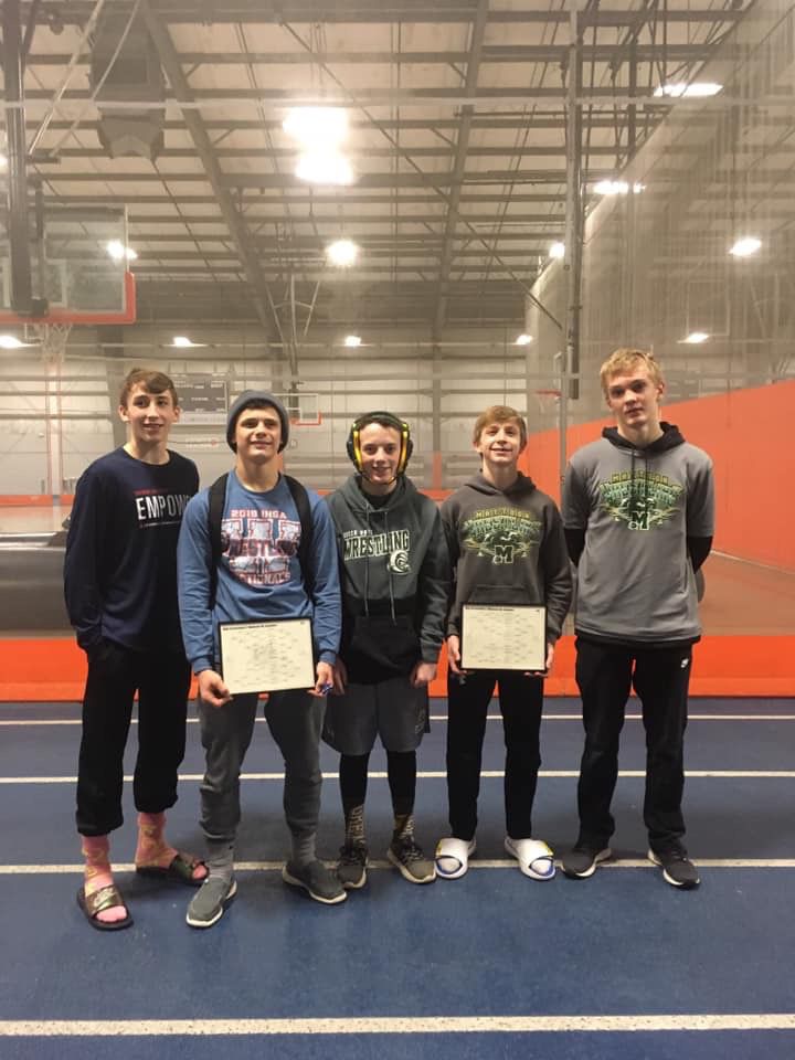 Mattoon Green Wave state wrestlers